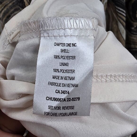 Haver London Women's Lined Blouse Size L Polyester Long Sleeve - Picture 3 of 10